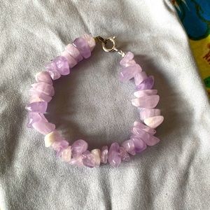 Vintage Genuine Amethyst Bracelet - for small wrists!